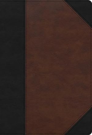 Bild des Verkufers fr KJV Super Giant Print Reference Bible, Black/Brown Leathertouch, Indexed zum Verkauf von moluna