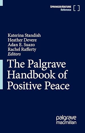 Bild des Verkufers fr The Palgrave Handbook of Positive Peace zum Verkauf von moluna