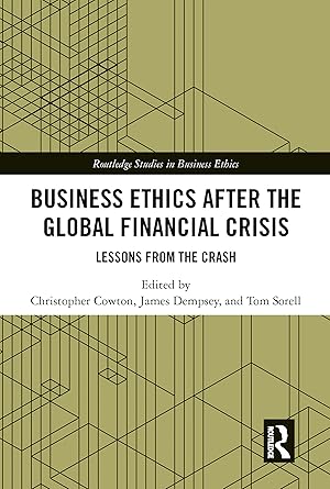 Seller image for Business Ethics After the Global Financial Crisis for sale by moluna