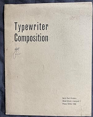 Typewriter Composition