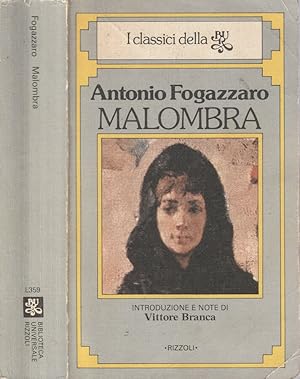 Immagine del venditore per Malombra venduto da Biblioteca di Babele