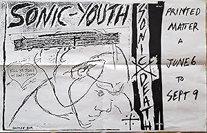 Sonic - Youth: Sonic Matters, sonic Kollaborations (exhibition announcement/ poster