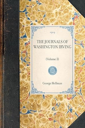 Seller image for Journals of Washington Irving(volume 3) for sale by moluna