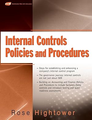 Seller image for Internal Controls Policies and Procedures for sale by moluna