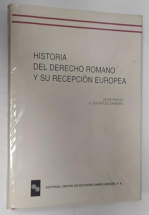 Imagen del vendedor de Historia del derecho romano y su recepcin europea a la venta por La Leona LibreRa