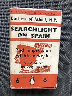 Imagen del vendedor de Searchlight on Spain a la venta por Cragsmoor Books