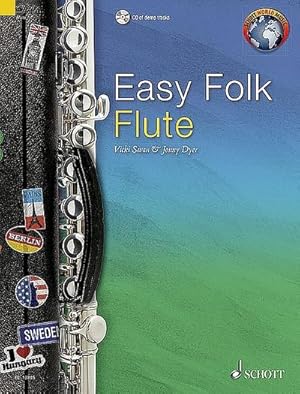 Bild des Verkufers fr Easy Folk Flute zum Verkauf von AHA-BUCH GmbH