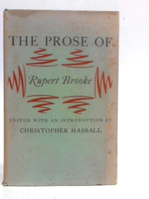 Bild des Verkufers fr The Prose of Rupert Brooke zum Verkauf von World of Rare Books