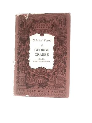 Seller image for George Crabbe Poems for sale by World of Rare Books