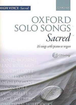 Bild des Verkufers fr Oxford Solo Songs: Sacred zum Verkauf von AHA-BUCH GmbH