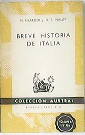 Seller image for Breve historia de Italia. for sale by Librera y Editorial Renacimiento, S.A.