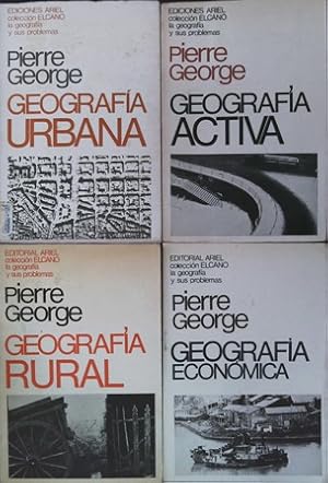 Imagen del vendedor de Geografa econmica - Geografa rural - Geografa urbana - Geografa activa. 4 volmenes. a la venta por Librera y Editorial Renacimiento, S.A.