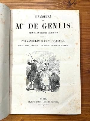 Mémoires de M.me de Genlis - Mémoires contemporains - Mémoires sur l'Impératrice Joséphine (3 vol...