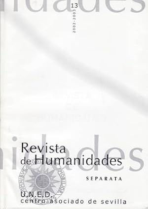 Bild des Verkufers fr Revista de Humanidades, n 13, 2002-2003. Separata. Director: Bernardo Pareja Peas. La enseanza semipresencial y sus estudiantes: La orientacin tutorial y los materiales para el autoaprendizaje. zum Verkauf von Librera y Editorial Renacimiento, S.A.