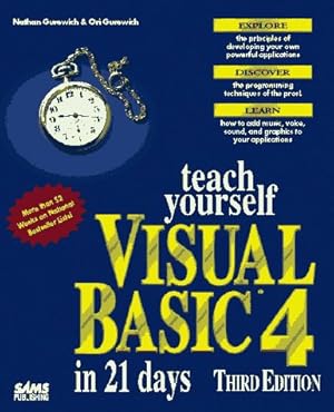 Bild des Verkufers fr Sams Teach Yourself Visual Basic 4 in 21 Days zum Verkauf von WeBuyBooks