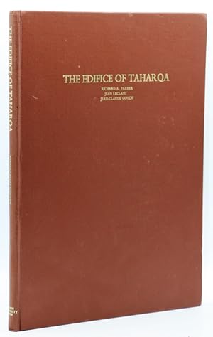 Image du vendeur pour The Edifice of Taharqa by the Sacred Lake of Karnak. With translations from the French by Claude Crozier-Brelot. mis en vente par Librairie Le Trait d'Union sarl.