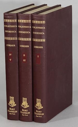 Bibliotheca Indosinica. Dictionnaire bibliographique des ouvrages relatifs a la peninsule Indochi...