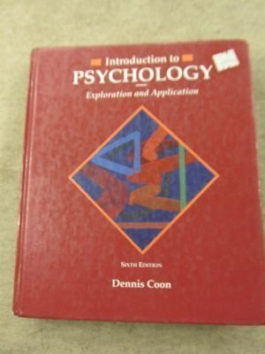 Imagen del vendedor de Introduction to Psychology: Exploration and Application a la venta por WeBuyBooks