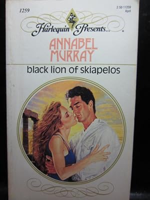 Seller image for BLACK LION OF SKIAPELOS (Harlequin Presents #1259) for sale by The Book Abyss