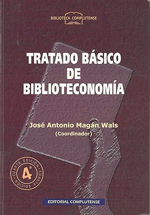 Imagen del vendedor de TRATADO BSICO DE BIBLIOTECONOMA. a la venta por Librera Anticuaria Galgo