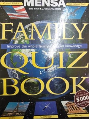 Seller image for FAMILY QUIZ BOOK for sale by WeBuyBooks
