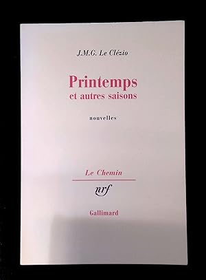 Image du vendeur pour Printemps et autres saisons Nouvelles mis en vente par LibrairieLaLettre2