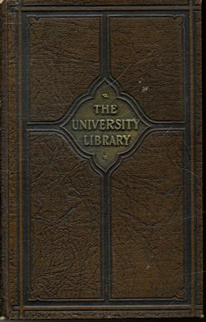 Seller image for The University Library volume XXIII - Joel Chandler Harris - George Sand - Gustave Flaubert - Henry M. Stanley for sale by Librairie Le Nord