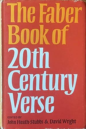 Bild des Verkufers fr Faber Book of Twentieth Century Verse zum Verkauf von WeBuyBooks