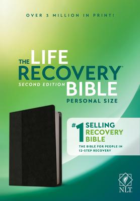 Bild des Verkufers fr NLT Life Recovery Bible, Second Edition, Personal Size (Leatherlike, Black/Onyx) zum Verkauf von moluna