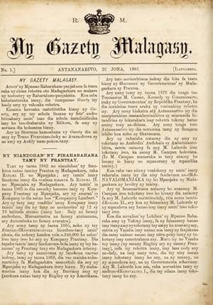 Ny Gazety Malagasy (Le journal malgache)