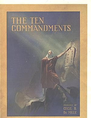 The Ten Commandments [cover title]