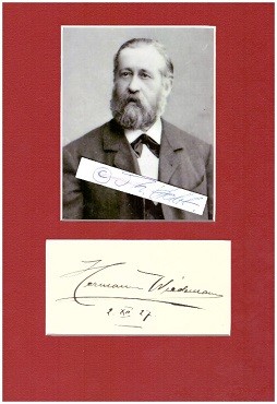 Bild des Verkufers fr HERMANN WIEDEMANN (1879-1944) deutscher Opernsnger der Stimmlage Bariton. Er ressierte vor allem mit Wagner- und Strauss-Partien, war ab 1916 Ensemblemitglied der Wiener Oper und gastierte europaweit an bedeutenden Bhnen und bei Festspielen. 1930 wurde er zum Kammersnger ernannt. zum Verkauf von Herbst-Auktionen