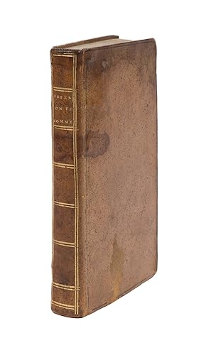 Bild des Verkufers fr Observations on the Commerce of the American States. London, 1784 zum Verkauf von The Lawbook Exchange, Ltd., ABAA  ILAB