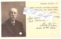 Bild des Verkufers fr MAX WEBER (1852-1937) deutsch-niederlndischer Zoologe, 1884 ordentlicher Professor fr Zoologie an der Universitt Amsterdam. 1927 erhielt Max Weber die Alexander Agassiz Medal, einen US-amerikanischen Preis fr Ozeanographie ?for his distinguished research in the field of oceanography?. zum Verkauf von Herbst-Auktionen