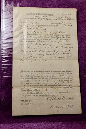 1841 Illinois Deed
