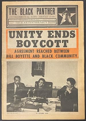 The Black Panther Intercommunal News Service. Vol. VII, no. 22. Saturday, January 22, 1972