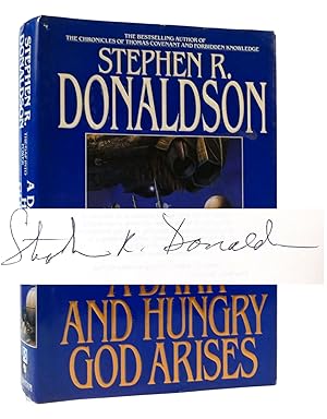 Seller image for A DARK AND HUNGRY GOD ARISES SIGNED for sale by Rare Book Cellar