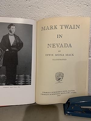 Bild des Verkufers fr Mark Twain in Nevada zum Verkauf von All-Ways Fiction