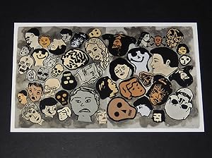 Imagen del vendedor de Donald Baechler: Crowds, 2011 Announcement Card a la venta por A&D Books