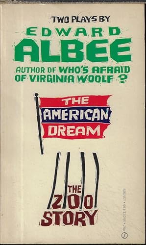 Imagen del vendedor de THE AMERICAN DREAM and THE ZOO STORY a la venta por Books from the Crypt
