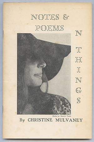 Bild des Verkufers fr Notes & Poems N Things zum Verkauf von Between the Covers-Rare Books, Inc. ABAA