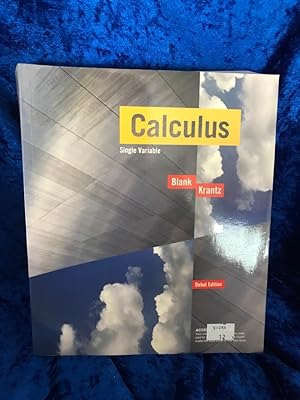 Imagen del vendedor de Calculus. Single Variable /Multivariable / Calculus Single Variable a la venta por Antiquariat Jochen Mohr -Books and Mohr-