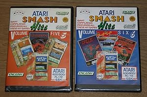 ATARI 400/800/XL/XE SMASH Hits, Volume 5 + 6. English Software U.S. Gold.