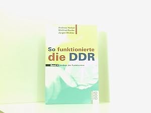 Imagen del vendedor de So funktionierte die DDR Bd. 3. Lexikon der Funktionre a la venta por Book Broker