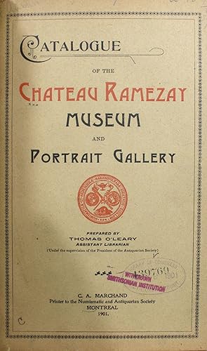 Catalogue of the Chateau Ramezay Museum and Portrait