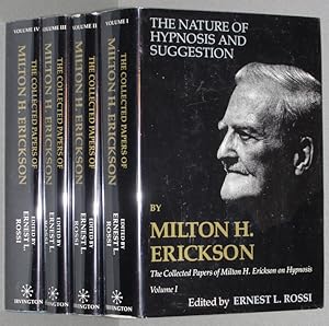 Immagine del venditore per The Collected Papers of Milton H. Erickson on Hypnosis, Complete 4 Volume Set (Nature of Hypnosis and Suggestion; Hypnotic Alteration of Sensory, Perceptual and Psychophysiological Processes; Hypnotic Investigation; Innovative Hypnotherapy) venduto da Eyebrowse Books, MWABA