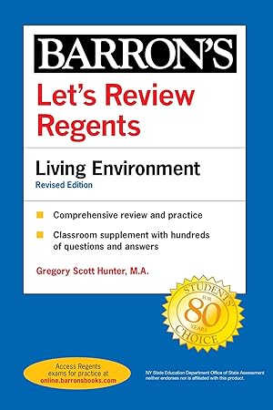 Bild des Verkufers fr Let\ s Review Regents: Living Environment Revised Edition zum Verkauf von moluna