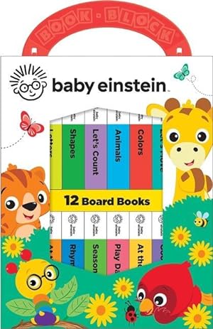 Bild des Verkufers fr Baby Einstein - My First Library 12 Board Book Block Set zum Verkauf von moluna