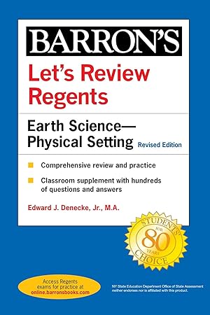 Bild des Verkufers fr Let\ s Review Regents: Earth Science--Physical Setting Revised Edition zum Verkauf von moluna