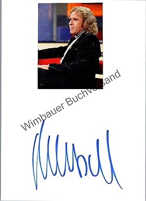 Imagen del vendedor de Original Autogramm Thomas Gottschalk /// Autogramm Autograph signiert signed signee a la venta por Antiquariat im Kaiserviertel | Wimbauer Buchversand